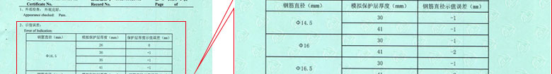 鐵路試驗儀器檢定證書報告結果頁 鐵路試驗儀器檢定證書報告結果頁