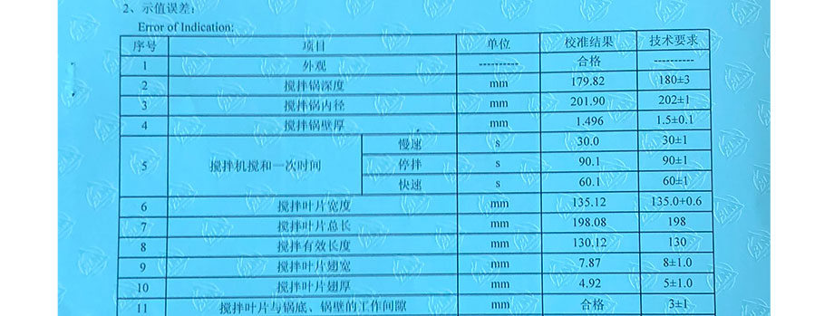 CNAS認(rèn)可校準(zhǔn)證書結(jié)果第3頁(樣版)